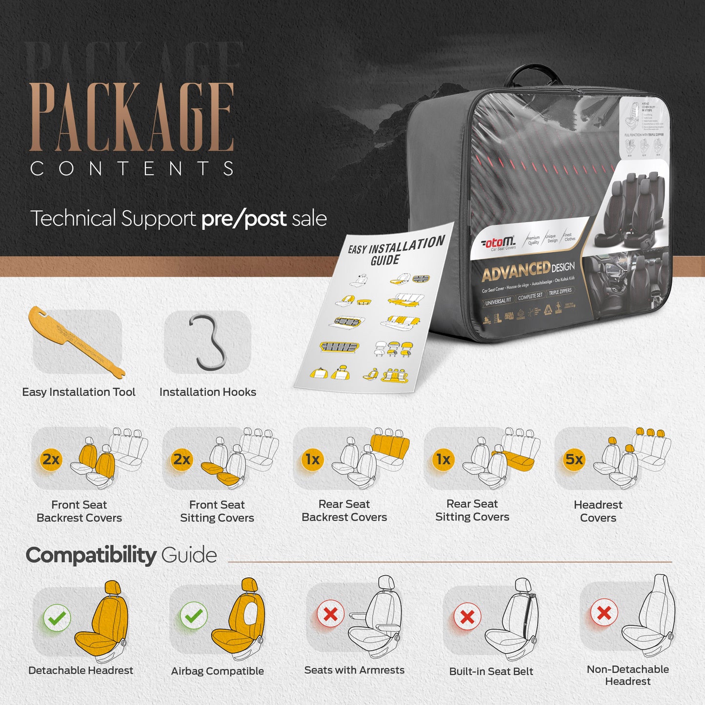 Комплект Луксозна Тапицерия Advanced – Алкантара, Черно/Червено, за Предни и Задни Седалки