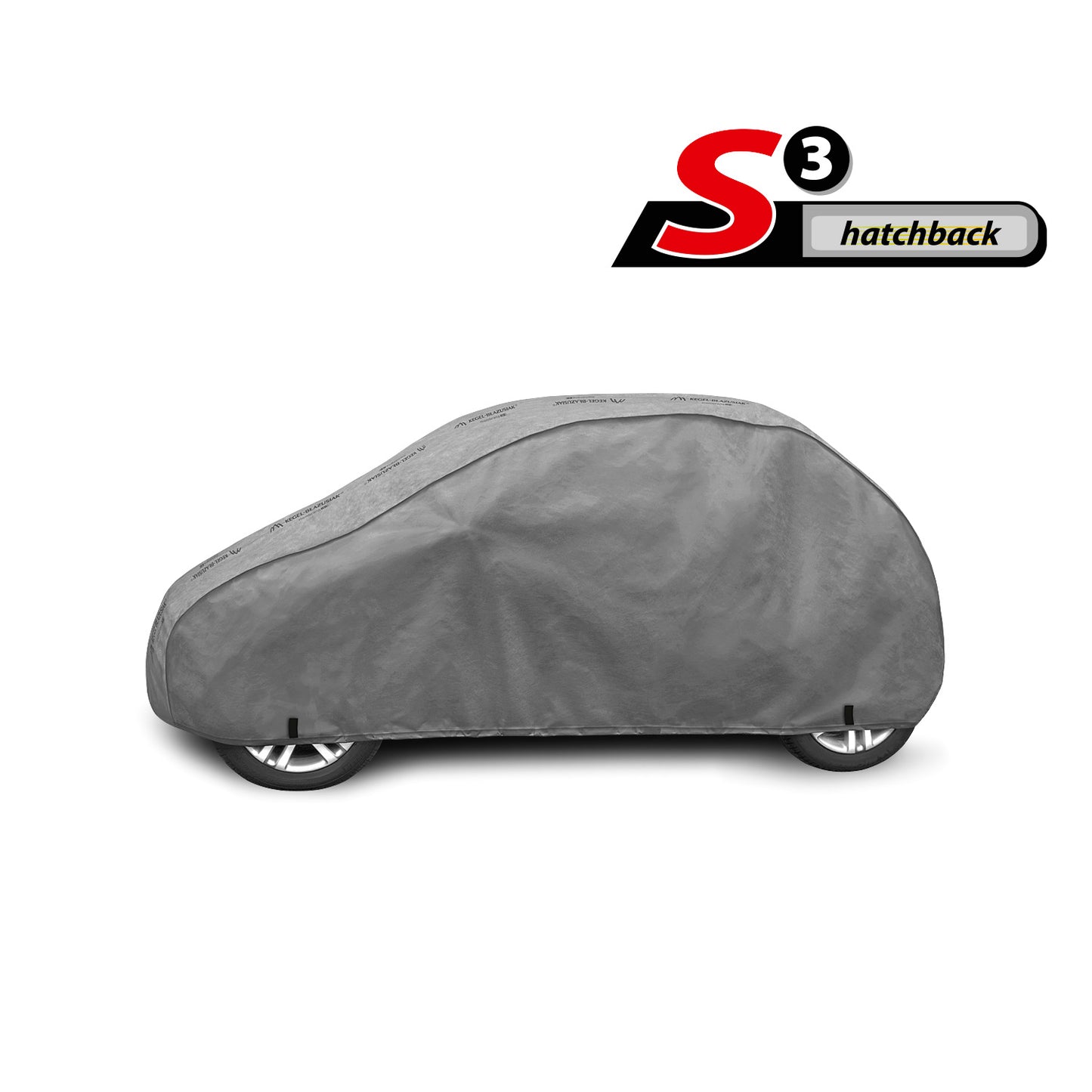 Покривало за кола Kegel Mobile размер S3 сиво за Hatchback/Хечбек 335-355 см