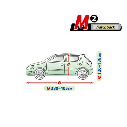 Покривало за кола Kegel Mobile размер M2 сиво за Hatchback/Хечбек 380-405 см
