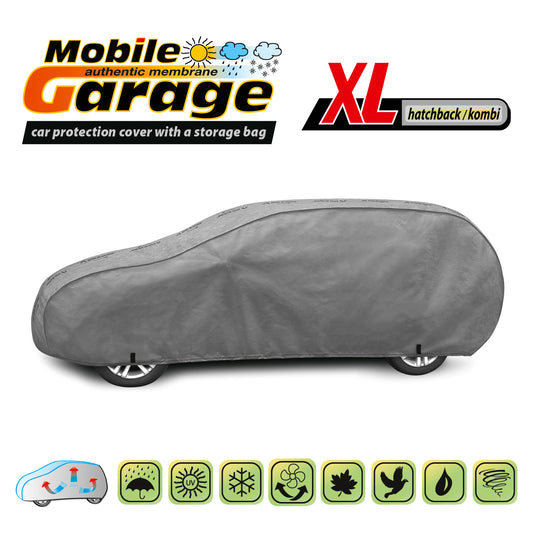 Покривало за кола Kegel Mobile размер XL сиво за Hatchback/Хечбек или Combi/Комби 455-485 см