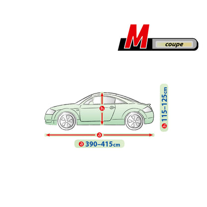 Покривало за кола Kegel Mobile размер M сиво за Coupe/Купе 390-415 см