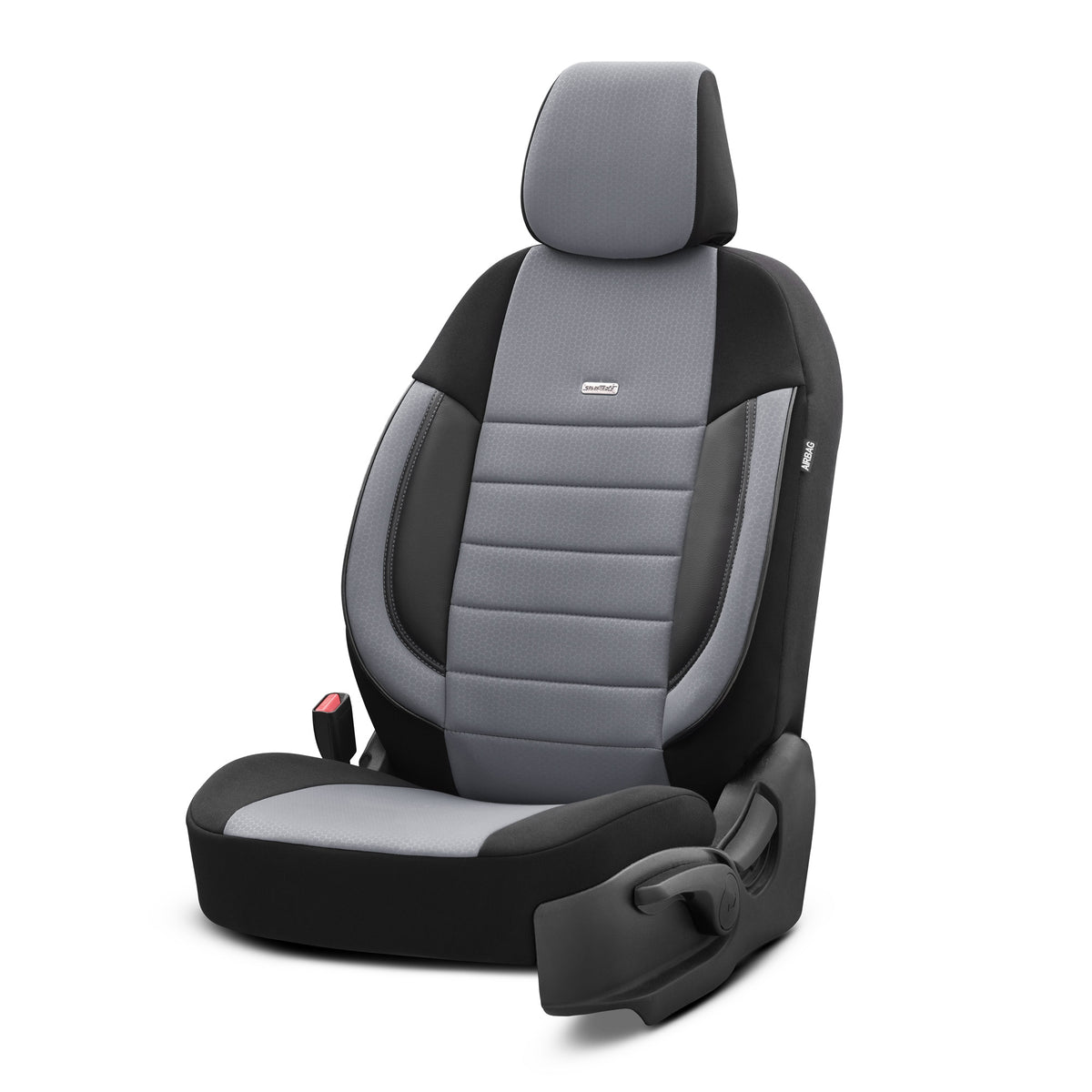 Комплект Тапицерия Selectedfit Pro 102 – Черно/сиво, за Предни и Задни Седалки