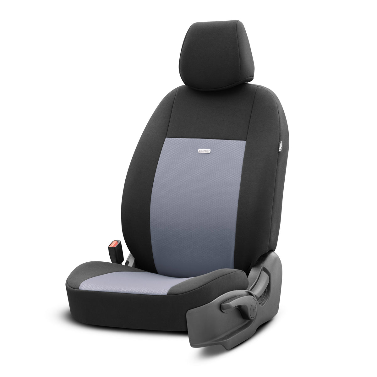 Комплект Тапицерия Selectedfit Flex 102 – Черно/сиво, за Предни и Задни Седалки