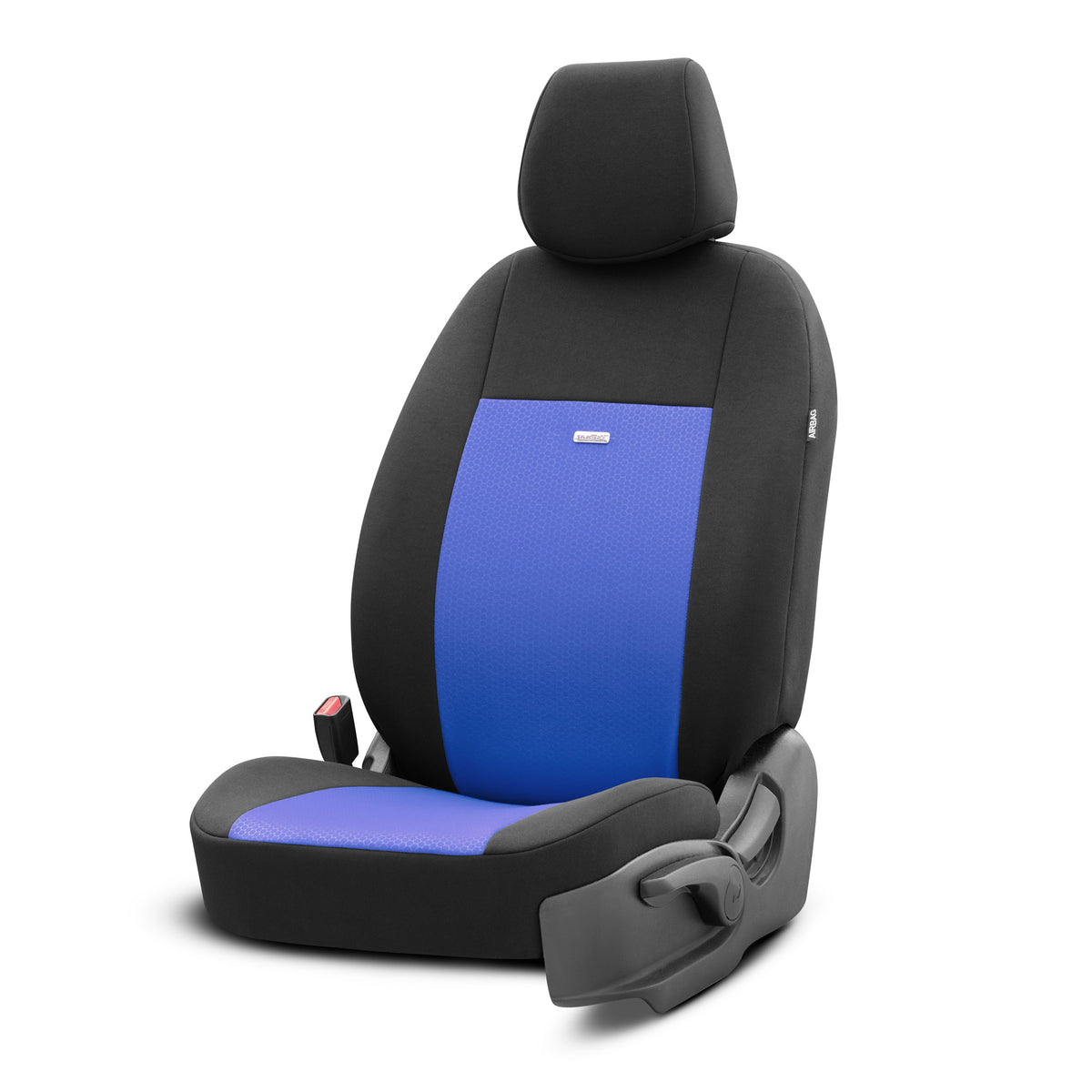 Комплект Тапицерия Selectedfit Flex 107 – Черно/синьо, за Предни и Задни Седалки