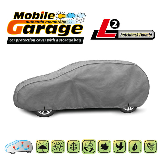 Покривало за кола Kegel Mobile размер L2 сиво за Hatchback/Хечбек или Combi/Комби 430-455 см