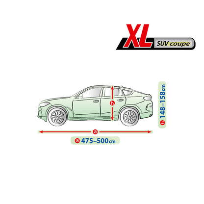 Покривало за кола Kegel Mobile размер XL сиво за SUV Coupe 475-500 см
