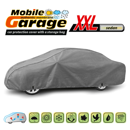 Покривало за кола Kegel Mobile размер XXL сиво за Sedan/Седан 500-535 см