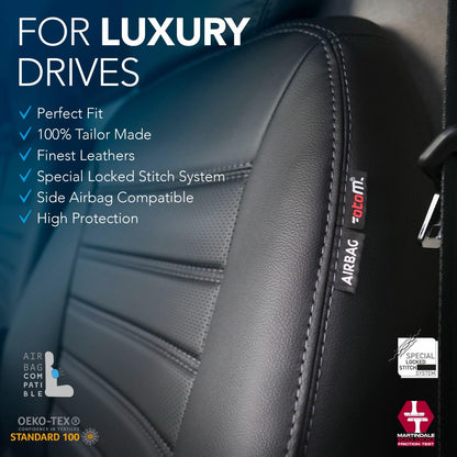 Кожена тапицерия за Volkswagen Crafter след 2017 г. | Комплект 2+1 седалки | Професионално пасване